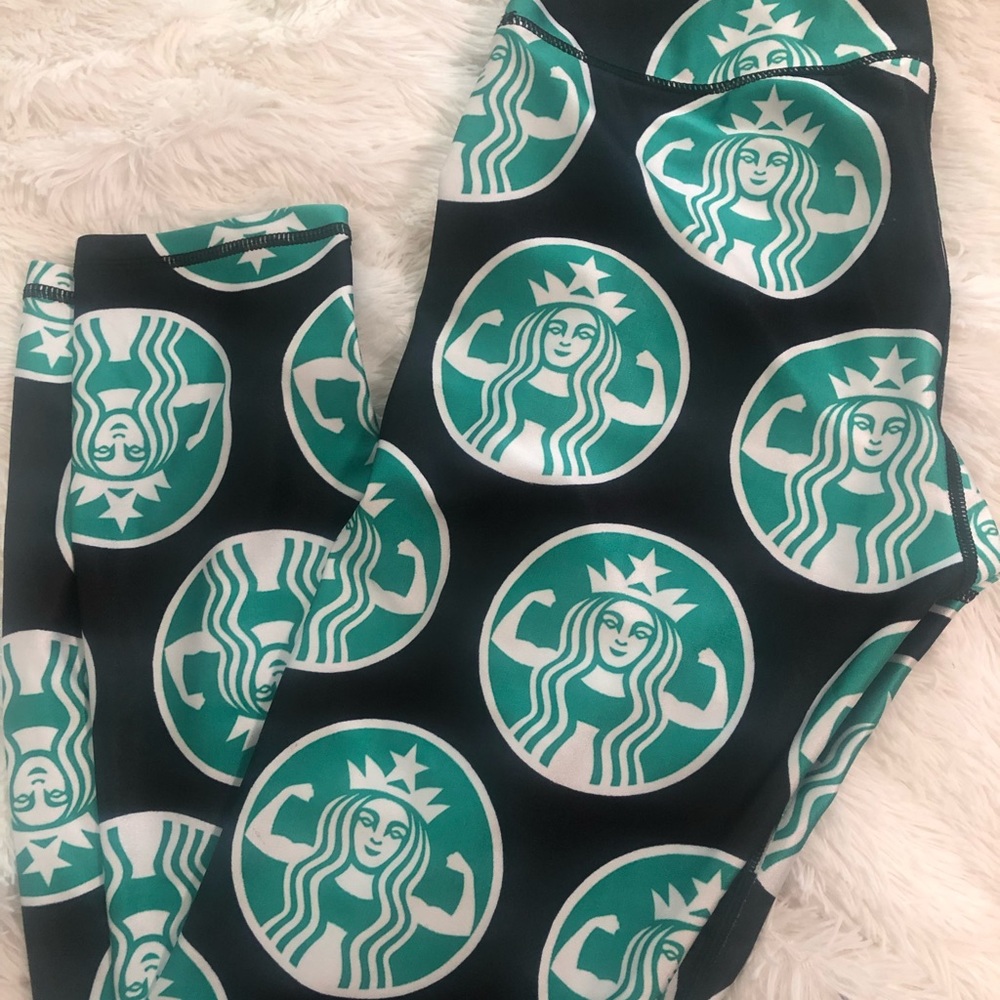 Starbucks leggings